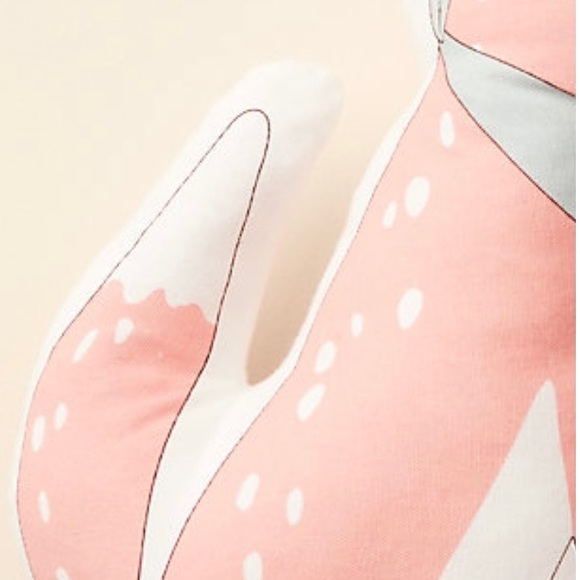 NWT. Lauren Conrad little co. Animal canvas fox-Shaped pillow. - Picture 3 of 3